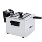 Freidora Orbegozo FDR-80 3000W Alta Capacidad y Control de Temperatura