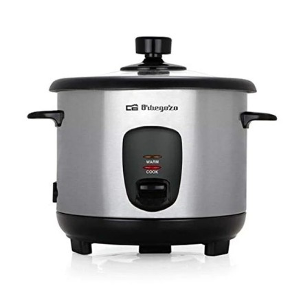 Panela elétrica de arroz Orbegozo CO-3025 400W, capacidade de 1L, com vaporizador e acessórios