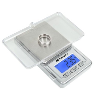 Báscula Electrónica Orbegozo PC 3000 hasta 100g LCD Azul | Precisión