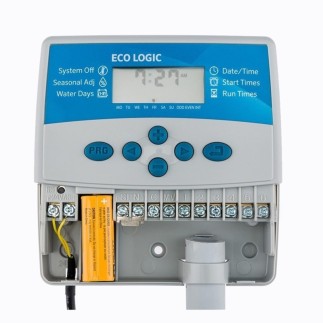 Comprar Programador de riego Eco Logic 6 estaciones Interior Hunter