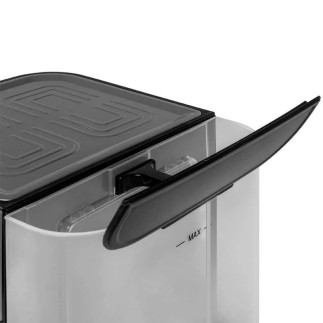 Cafetera Expreso Orbegozo 1050W 20 Bares Bomba Italiana Acero Inox