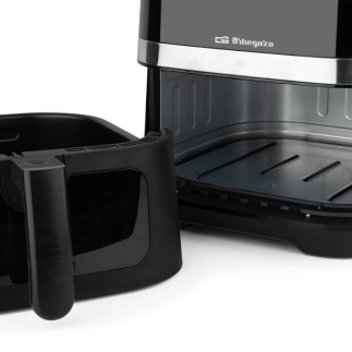 Friteuse à air Orbegozo FDR 68, capacité de 1 800 W, 6,5 L, cuisine saine