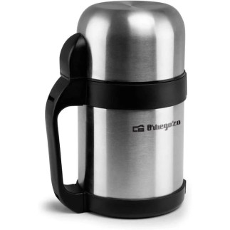 Termo Orbegozo TRSL 1000 Acero Inoxidable 1000ml, Sólidos y Líquidos