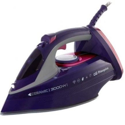 Ferro a vapor Orbegozo SV 3000 A de 3000 W com reservatório de 450 ml