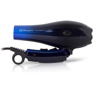 Secador Orbegozo SE 2085 2200W Negro y Azul Profesional Plegable