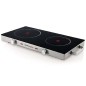 Placa de vitrocerâmica Orbegozo PCE 6000, 2 placas, 170 e 205 mm, 1000 W-1800 W