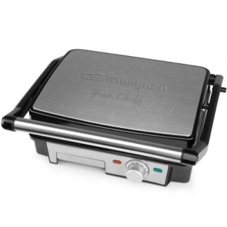 Grill Eléctrico Orbegozo GR4570 2200W 2 Placas 290x235mm Efecto Piedra