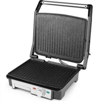 Grill Eléctrico Orbegozo GR4570 2200W 2 Placas 290x235mm Efecto Piedra