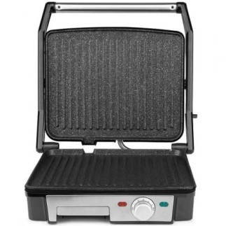 Grill Eléctrico Orbegozo GR4570 2200W 2 Placas 290x235mm Efecto Piedra