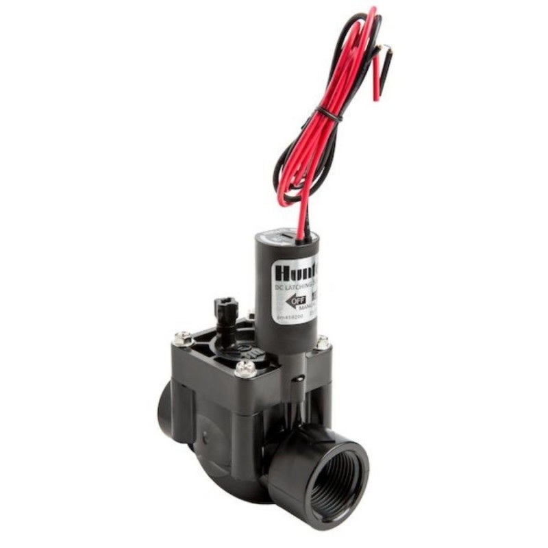 Elettrovalvola professionale Hunter PGV-100-GB-DC 9V - Filettatura femmina da 1" senza controllo del flusso