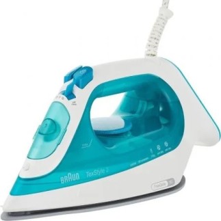 Ferro da stiro a vapore Braun TexStyle 3 SI3041GR, 2350W, serbatoio da 270 ml