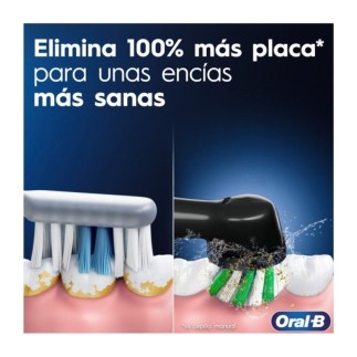 Brosse à dents électrique Braun Oral-B Series Pro 3 avec 4 têtes de brosse