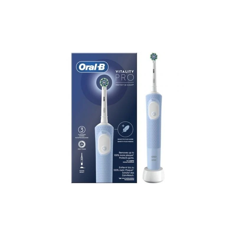 Spazzolino elettrico Braun Oral-B Vitality Pro con 2 testine