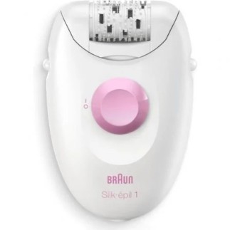 Depiladora Eléctrica Braun Silk-épil Series 1 1-010 con 20 Pinzas