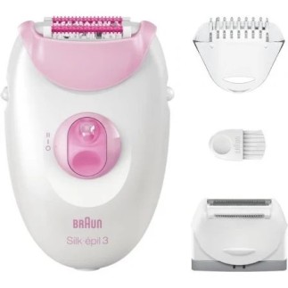 Épilateur électrique Braun Silk-épil Series 3 3-031 avec 20 pinces