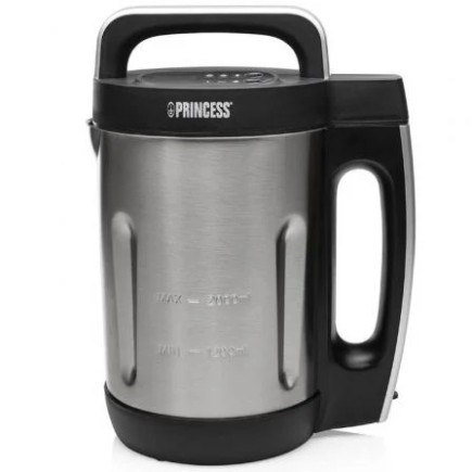 Batidora de Vaso para Sopa Princess 214002 200W con 6 Programas Automá