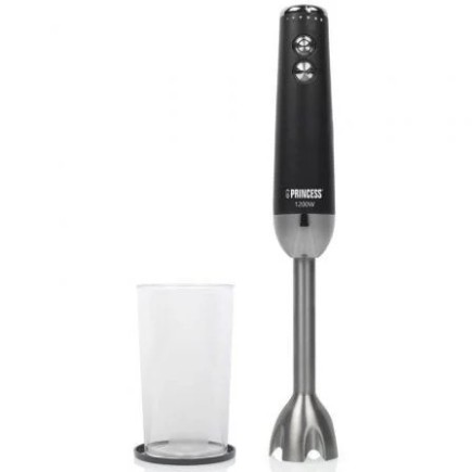 Frullatore a immersione Princess 221229 da 1200 W con lame in acciaio inossidabile