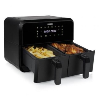 Fritadeira a ar Princess Double Basket 2400W com capacidade de 8L