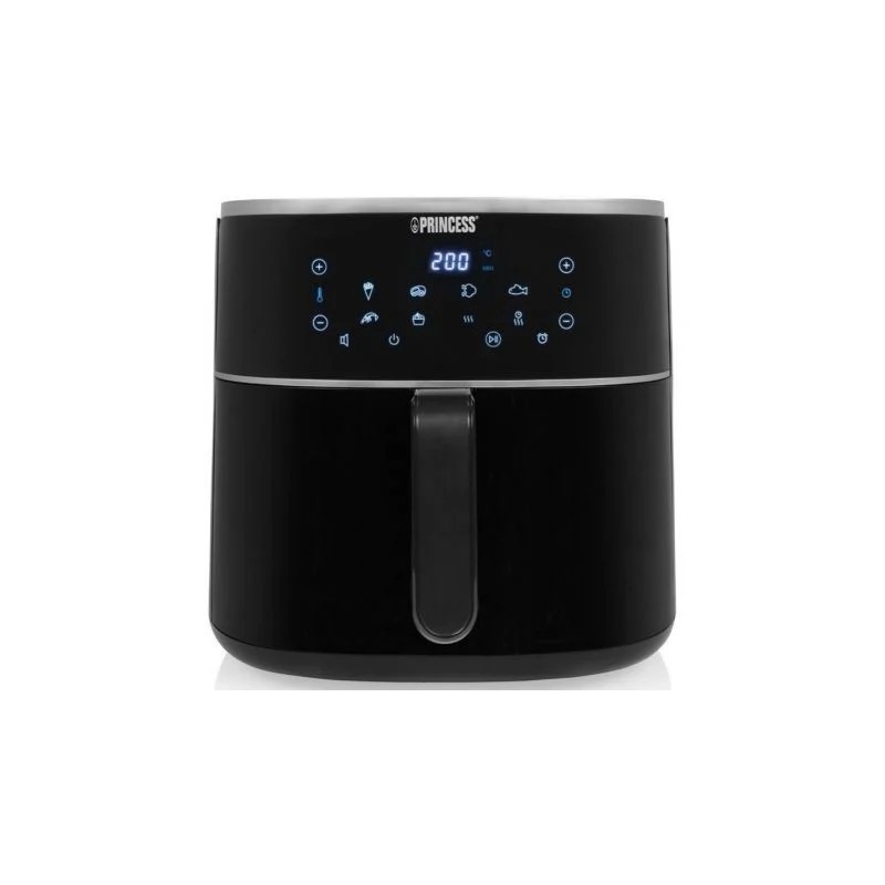 Friggitrice ad aria digitale Princess da 1800 W con capacità di 8 litri e display a LED