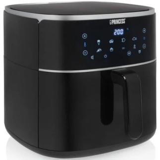 Friggitrice ad aria digitale Princess da 1800 W con capacità di 8 litri e display