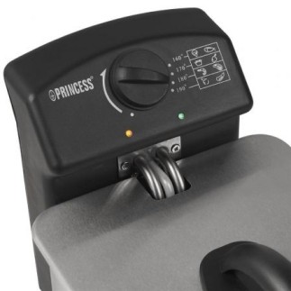 Freidora Princess 182642 2000W con Capacidad de 4L y Zona Fría