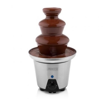 Fontana di cioccolato Princess 292998 XL 90W con 3 livelli in acciaio inossidabile