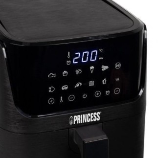 Fritadeira a ar Princess XL 182020 1500W com capacidade de 3,2L e 8 Pr