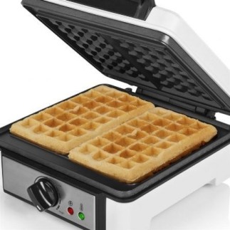 Gofrera Princess 132397 1200W con Termostato Ajustable y Placas Antiad
