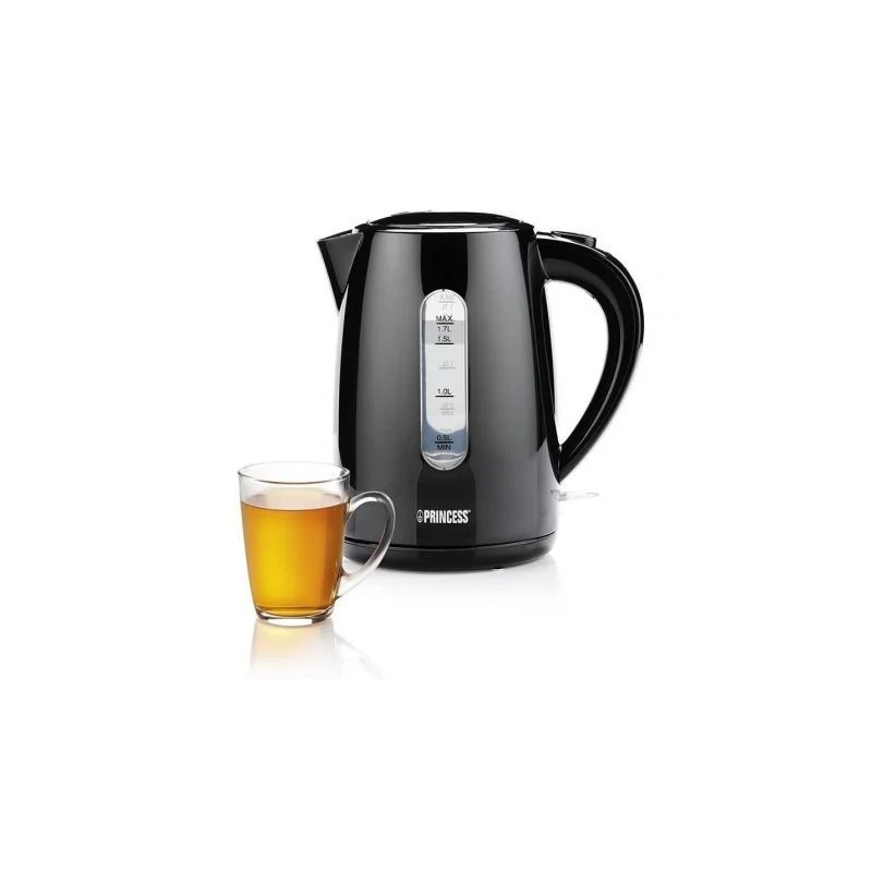 Chaleira Princess 236017 Black Style 2200W com capacidade de 1,7L