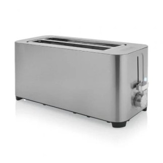 Tostador Princess 142402 1400W de Acero Inoxidable con 2 Ranuras Larga