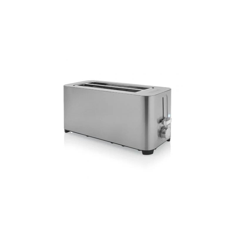 Torradeira Princess 142402 1400W em aço inoxidável com 2 fendas longas Torradeira Princess 142402 1400W em aço inoxidável com 2 fendas longas