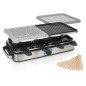 Raclette Princess Deluxe 8 162635, 1400W, Tamaño 2x21x21cm