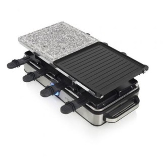 Raclette Princess Deluxe 8 162635 - 1400W, 2 plaques de 21x21 cm
