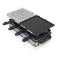 Raclette Princess Deluxe 8 162635, 1400W, Tamanho 2x21x21cm Raclette Princess Deluxe 8 162635, 1400W, Tamanho 2x21x21cm
