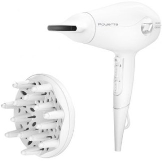 Asciugacapelli Rowenta Volumizer 2400W Ionic White con 3D Volume Bo
