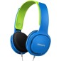 Cuffie per bambini Philips SHK2000BL/00 con limitatore di volume da 85 dB Cuffie per bambini Philips SHK2000BL/00 con limitatore di volume da 85 dB