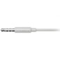 Auriculares Philips SHE4305WT blancos graves profundos micrófono integrado