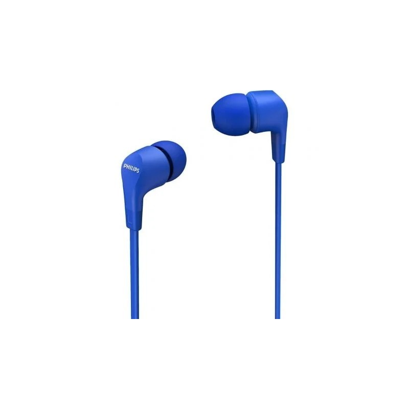 Cuffie auricolari Philips TAE1105BL/00 blu con bassi potenti Cuffie auricolari Philips TAE1105BL/00 blu con bassi potenti