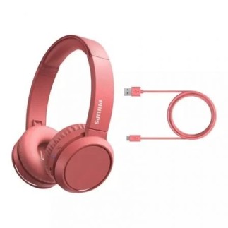 Auriculares inalámbricos Philips TAH4205RD rojos con Bluetooth