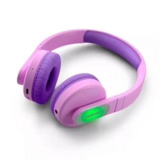 Auriculares Philips TAK4206PK Bluetooth para niños luces LED y volumen