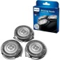Pack de 3 têtes de rechange pour Philips SH30 50 Series 3000 1000 ComfortCut