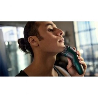 Afeitadora Philips X3052 00 Series 3000X PowerCut 45min Verde Oscuro