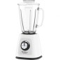 Frullatore Moulinex Blendforce LM430110 800W in vetro bianco a 2 velocità Frullatore Moulinex Blendforce LM430110 800W in vetro bianco a 2 velocità