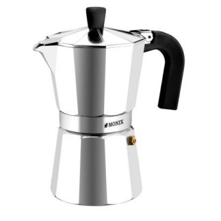 Cafetera Monix M620006 Italiana 6 Tazas con Recubrimiento Antiadherent