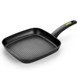 Asador Monix Green 28cm aluminio antiadherente diseño ecológico