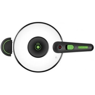 Pentola a pressione a induzione in acciaio inossidabile Monix M911002 da 6 litri