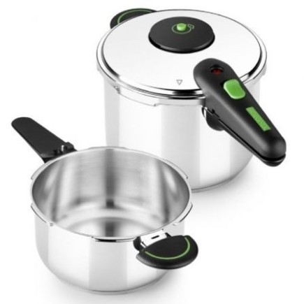 Pack de 2 autocuiseurs à induction Monix Presto M911005 4L+6L