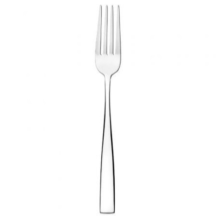 Pack 12 tenedores Monix Siena acero inoxidable diseño moderno 210mm