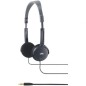Casque audio pliable léger JVC HA-L50 noir avec prise jack 3,5 mm