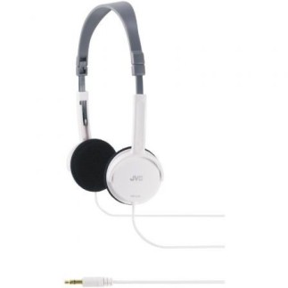 Casque audio pliable léger JVC HA-L50 blanc avec prise jack 3,5 mm